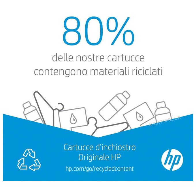HP 305XL Cartuccia Originale Ciano-Magenta-Giallo