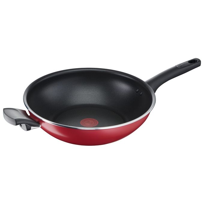 Lagostina Wok 30cm Acciaio  Cestello Cucina Mediterranea