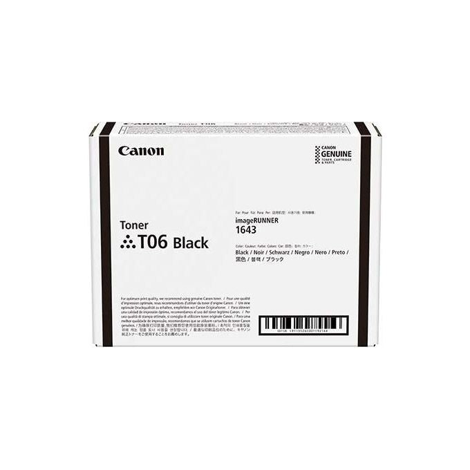 Canon T06 Cartuccia Toner Originale Nero 20500 Pagine per iR1643