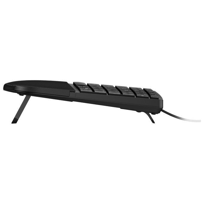 HP 8T6M1AA Tastiera cablata 480 Comfort Full-size USB con tasti programmabili e inclinazione regolabile colore Nero