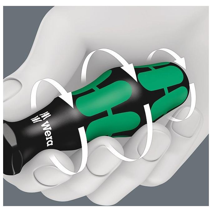 Wera 334-6 Kraftform Plus Lasertip Set di Cacciaviti 6 Pezzi