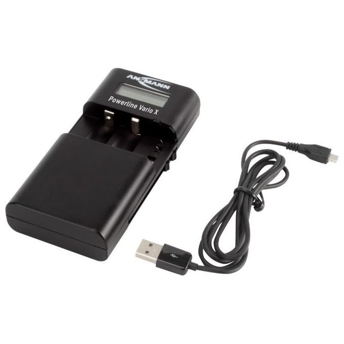 Ansmann Powerline Vario X Caricatore Universale