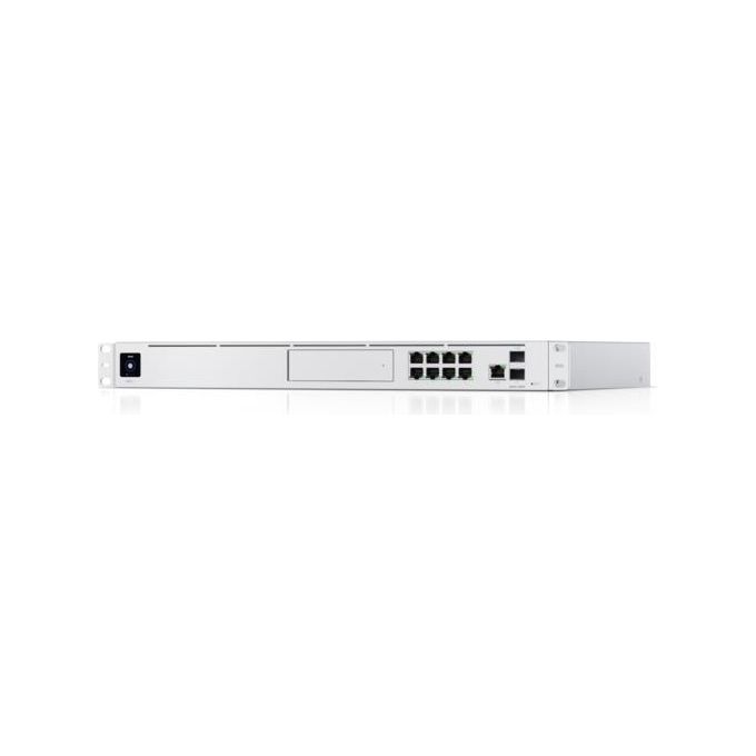 Ubiquiti UDM-PRO UniFi Dream Machine Pro Router Gestito 9 porte RJ45 Gigabit 2 slot SFP+ 10G 3.5 Gbit-s colore Bianco