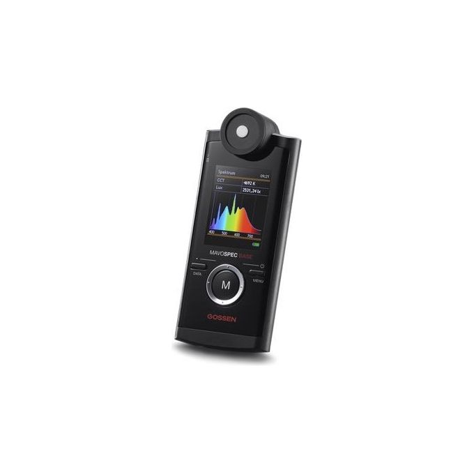 Gossen M521G Mavospec Base Strumento di Analisi del Colore Display LED Scheda SD Calibrazione di Fabbrica Alimentazione a Batteria colore Nero