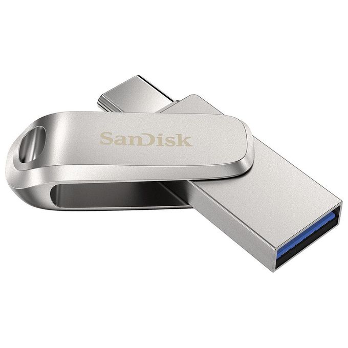 SanDisk Ultra Dual Luxe 32Gb Unita' Usb Type-C 150MB-s USB 3.1 Gen 1 Tradizionale Argento