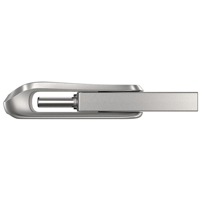 SanDisk Ultra Dual Luxe 128Gb Unita' Usb Type-C 150MB-s USB 3.1 Gen 1 Tradizionale Argento