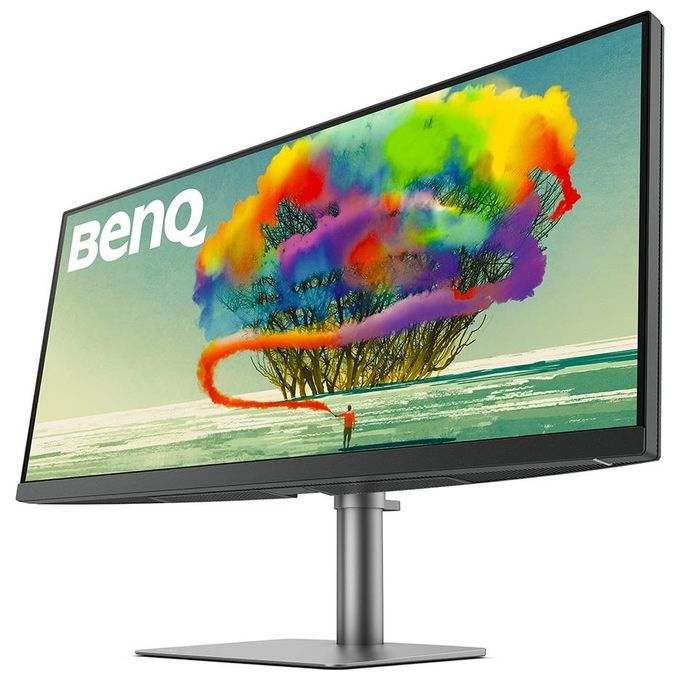 BenQ PD3420Q DesignVue Monitor 34'' UltraWide WQHD IPS 21:9 USB-C HDR400 KVM sRGB 100% DCI-P3 98% colore Grigio