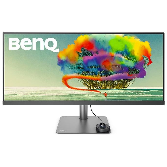 BenQ PD3420Q DesignVue Monitor 34'' UltraWide WQHD IPS 21:9 USB-C HDR400 KVM sRGB 100% DCI-P3 98% colore Grigio