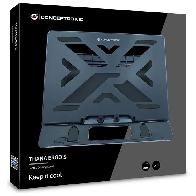 Conceptronic THANA03B Laptop Cooling Stand up To 155