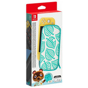 Nintendo Custodia e Pellicola Protettiva per Nintendo Switch Lite Animal Crossing: New Horizons Edition