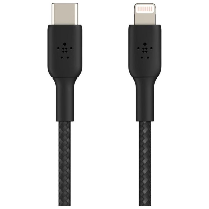 Belkin Cavo Lightning 2mt Nero