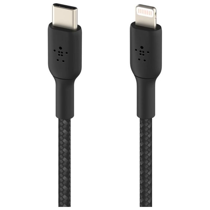 Belkin Cavo Lightning 2mt Nero