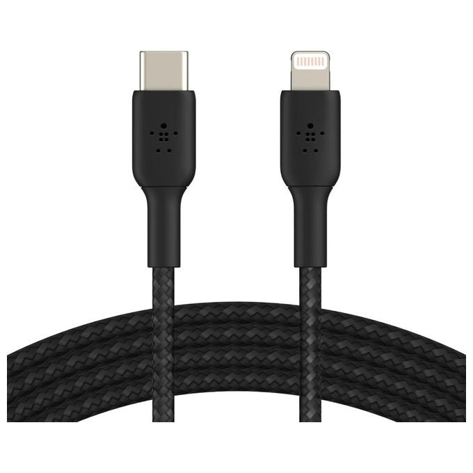 Belkin Cavo Lightning 2mt Nero