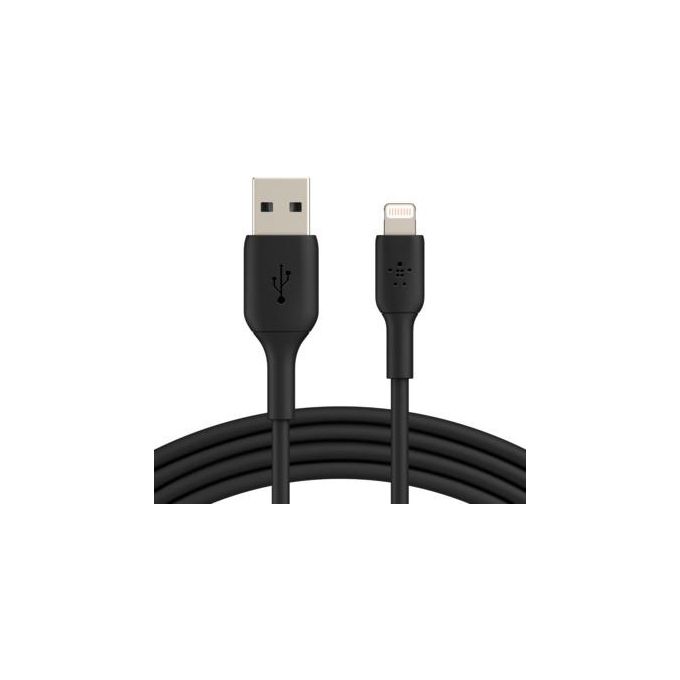 Belkin Boost Charge Cavo da Lightning a USB 3mt PVC Nero