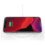 Belkin WIA001VFWH Tappetino di Ricarica Wireless 10 W con Alimentatore Quick Charge 3.0 Cavo 1,2 m colore Bianco