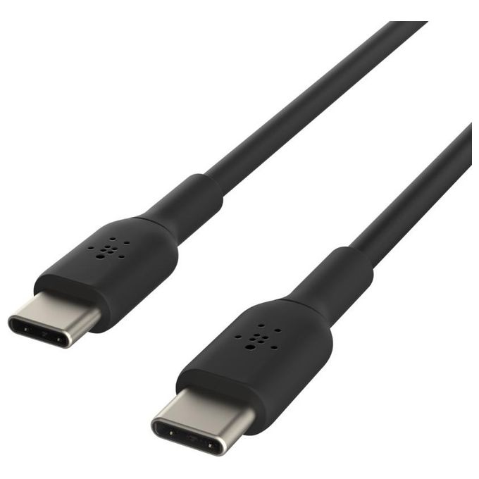 Belkin Boost Charge Cavo da Usb-C a Usb-C 2mt PVC Nero