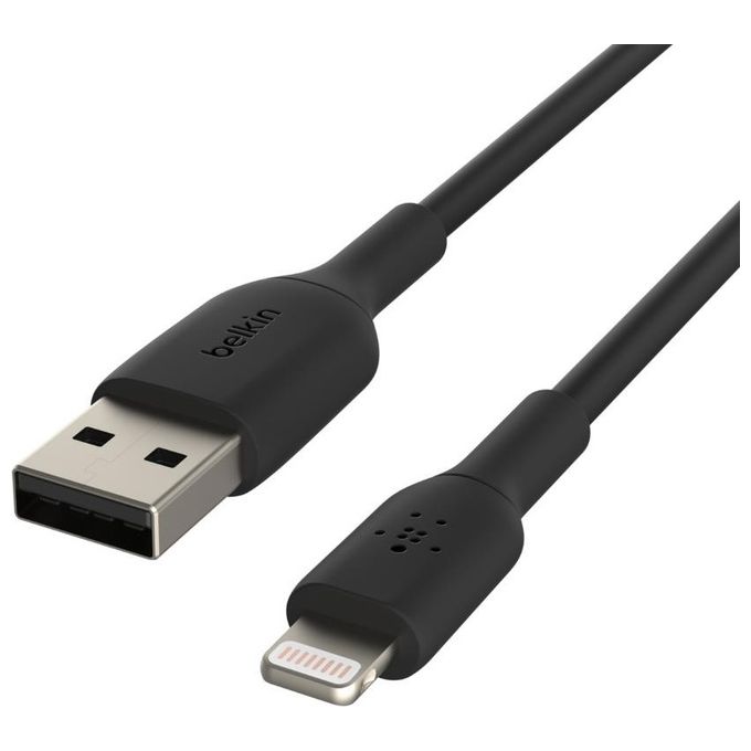 Belkin Boost Charge Cavo da Lightning a USB 3mt PVC Nero