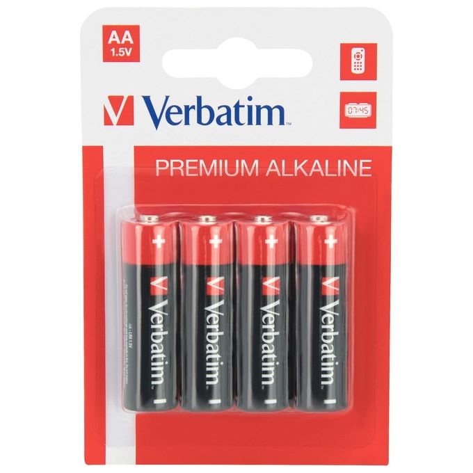 Verbatim Pila Stilo Aa Alkalina Blis.4 Pile