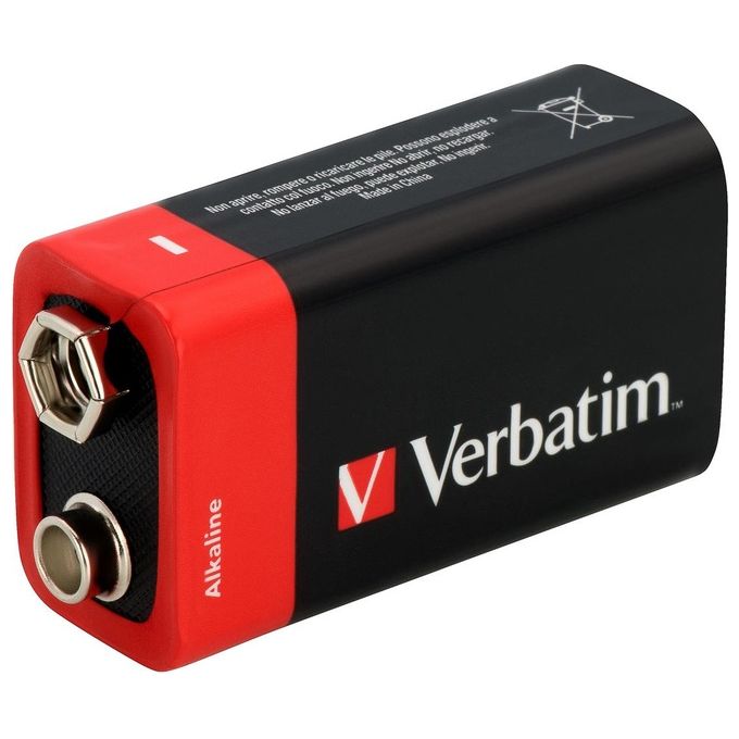 Verbatim Pila 9v Transistor Alkalina 1 Pz.