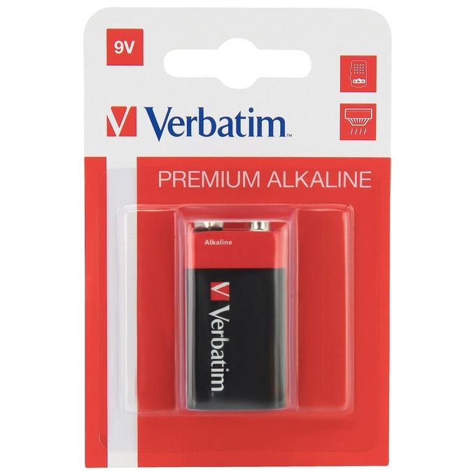 Verbatim Pila 9v Transistor Alkalina 1 Pz.