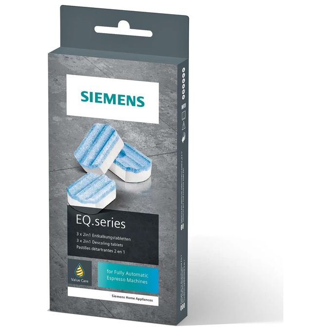 Siemens TZ 80002 A Pastiglie Anticalcare Bianco