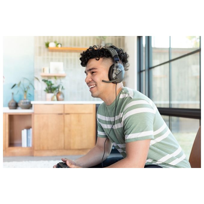 Turtle Beach TBS-6455-02 Recon 70 Auricolare da Gioco Circumaurale Driver 40 mm Microfono Omnidirezionale Cavo 1,2 m colore Verde