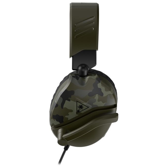 Turtle Beach TBS-6455-02 Recon 70 Auricolare da Gioco Circumaurale Driver 40 mm Microfono Omnidirezionale Cavo 1,2 m colore Verde