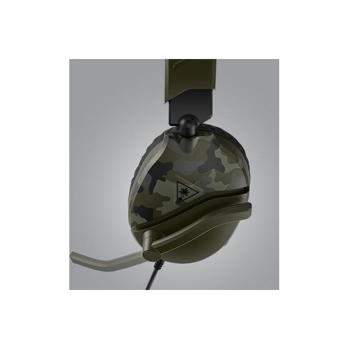Turtle Beach TBS-6455-02 Recon 70 Auricolare da Gioco Circumaurale Driver 40 mm Microfono Omnidirezionale Cavo 1,2 m colore Verde
