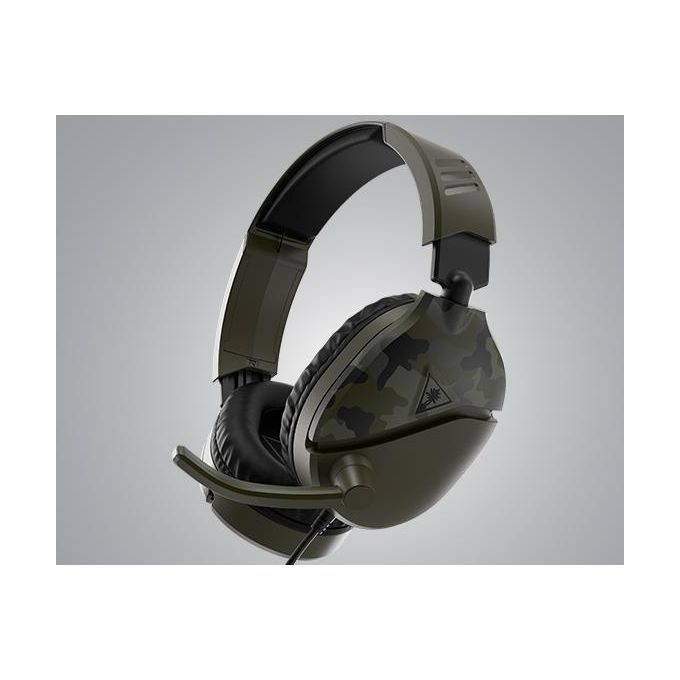Turtle Beach TBS-6455-02 Recon 70 Auricolare da Gioco Circumaurale Driver 40 mm Microfono Omnidirezionale Cavo 1,2 m colore Verde
