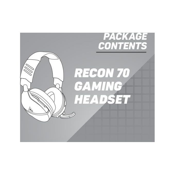 Turtle Beach TBS-6455-02 Recon 70 Auricolare da Gioco Circumaurale Driver 40 mm Microfono Omnidirezionale Cavo 1,2 m colore Verde
