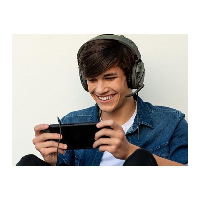 Turtle Beach TBS-6455-02 Recon 70 Auricolare da Gioco Circumaurale Driver 40 mm Microfono Omnidirezionale Cavo 1,2 m colore Verde