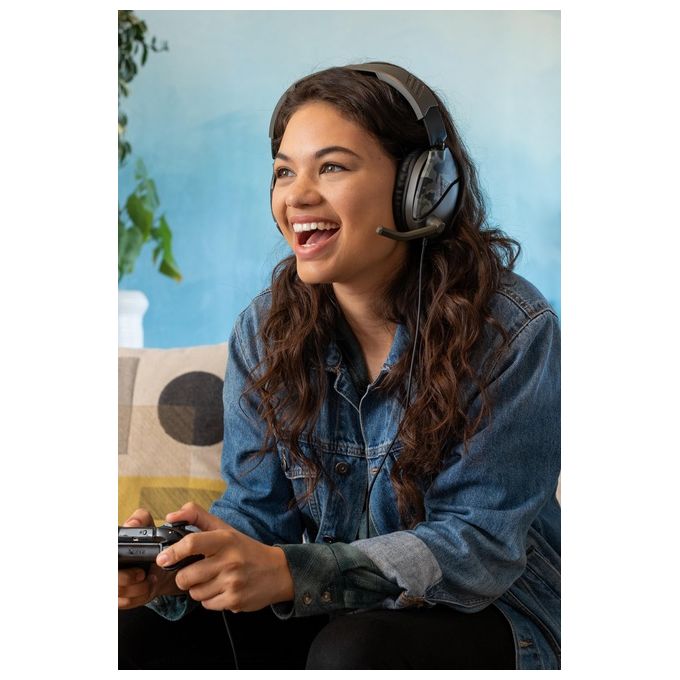 Turtle Beach TBS-6455-02 Recon 70 Auricolare da Gioco Circumaurale Driver 40 mm Microfono Omnidirezionale Cavo 1,2 m colore Verde