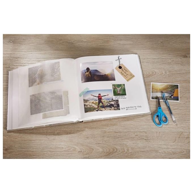 Walther FA208A Album Fotografico Fun Verde Menta 30x30cm 100 Pagine Bianche