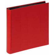 Walther Album Fotografico Fun Rosso 30x30cm 100 Pagine Nere