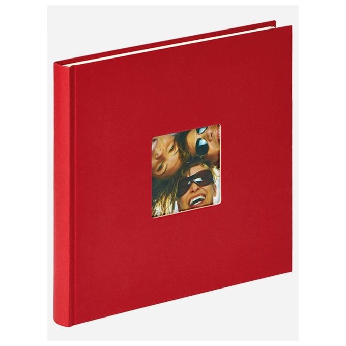 Walther FA205R Album Fotografico Fun Rosso 26x25cm 40 Pagine