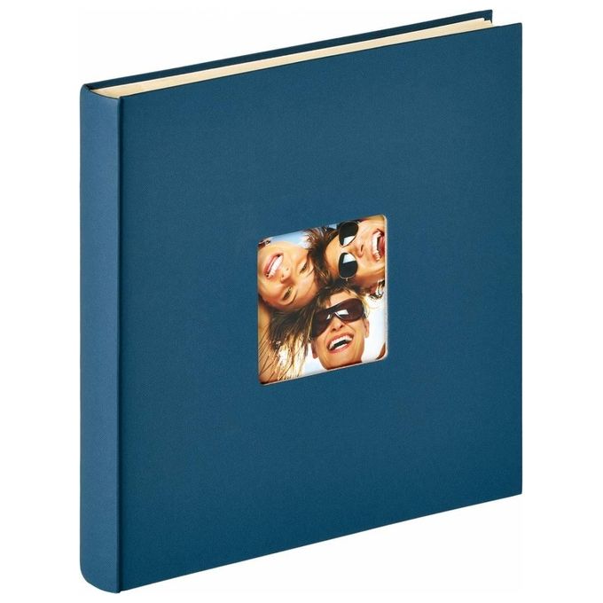 Walther SK-110-L Fun Album Fotografico Autoadesivo 50 Pagine 33x33,5 cm colore Blu