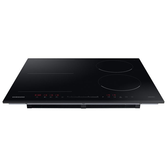 Samsung NZ64R3747BK Piano Cottura a Induzione Area Flex Zone Slide Touch Control Display LED 60 cm Nero