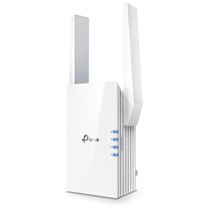 TP-Link RE505X Range Extender Wi-Fi 6 AX1500 OneMesh Dual-band 2.4 GHz 5 GHz Porta Gigabit Ethernet colore Bianco