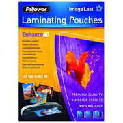 Fellowes Leonardi Cf100 Pouches Lucide Enhance80 A4