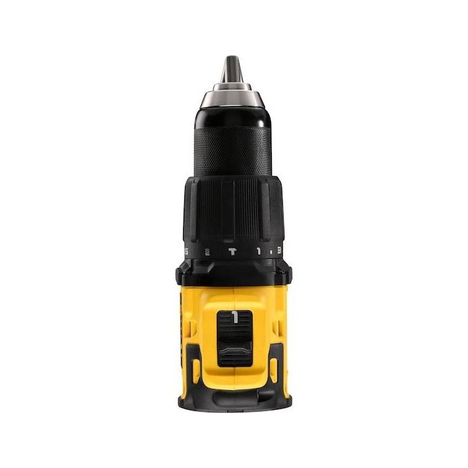 DeWALT DCD709N-XJ Trapano Avvitatore a Impulsi 18 V 2 Velocita' 65 Nm 1650 rpm Tipo Motore Senza Spazzole colore Nero Giallo