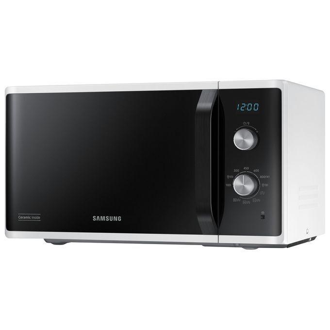 Samsung MG23K3614AW Microonde Grill Capacita' 23 Litri Potenza 800 W Dual Dial Sistema TDS Bianco