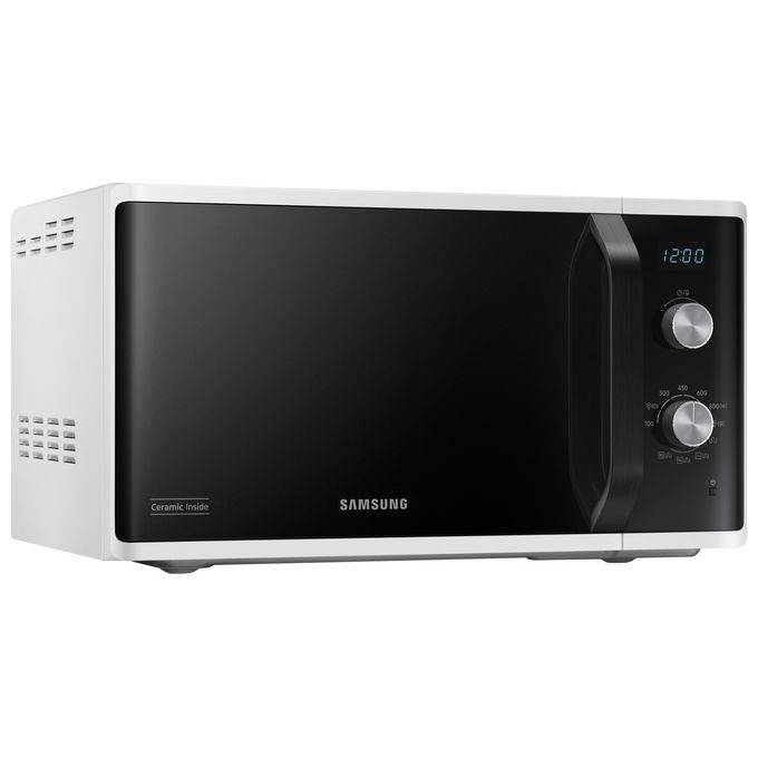 Samsung MG23K3614AW Microonde Grill Capacita' 23 Litri Potenza 800 W Dual Dial Sistema TDS Bianco