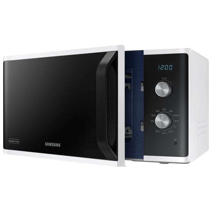 Samsung MG23K3614AW Microonde Grill Capacita' 23 Litri Potenza 800 W Dual Dial Sistema TDS Bianco