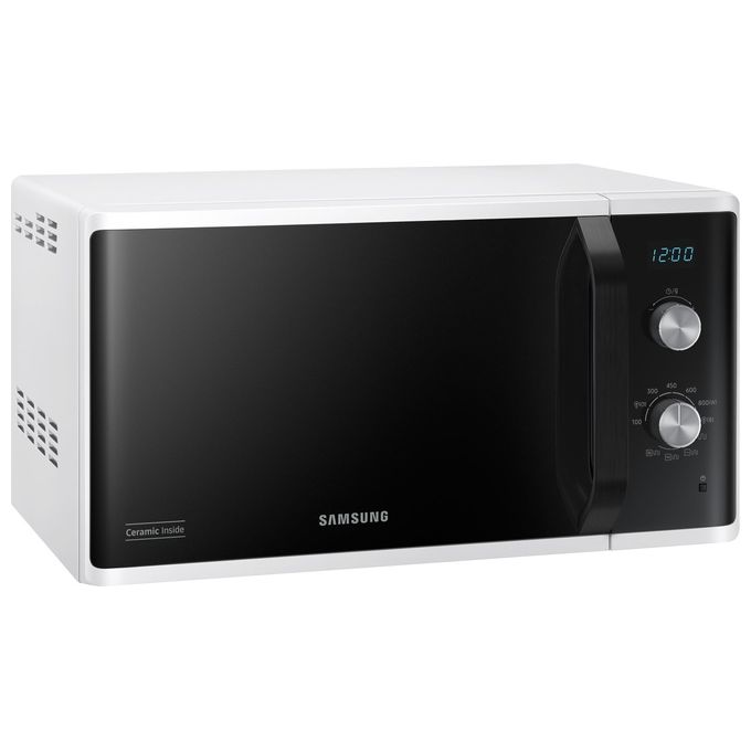 Samsung MG23K3614AW Microonde Grill Capacita' 23 Litri Potenza 800 W Dual Dial Sistema TDS Bianco