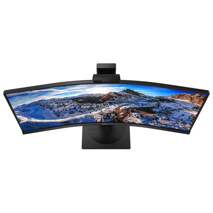 Philips Monitor 34'' LED VA Curvo P Line 346P1CRH - 00 3440x1440 UltraWide Quad HD Tempo di Risposta 4 ms Nero