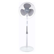 Ardes Ventilatore a Piantana Brisa 40PB 3 Pale 40cm Base Tonda Altezza Regolabile Colore Bianco