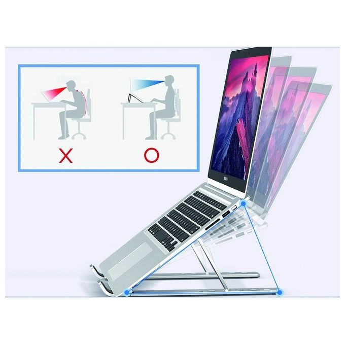 Conceptronic Foldable Aluminum Laptop Cooling