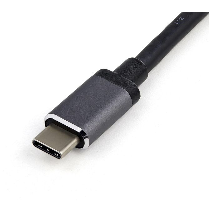 StarTech.com DKT30CHVAUSP Mini Dock USB-C HDMI 4K VGA 1080p Hub USB 3.0 SD GbE Audio PD 100W colore Nero Grigio