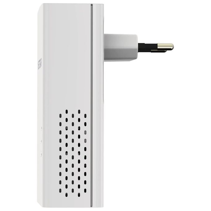Netgear Plw1000-100Pes Adattatori Powerline Av1000 Wireless Ac Dual Band 2 Porte Gigabit Totali 2 Pezzi Bianco Ethernet