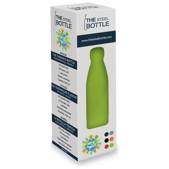 Steel Bottle Bottiglia Termica 500ml 70mmx245mm Verde
